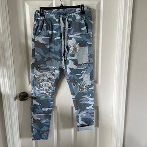 Venti6 Blue Camo Joggers